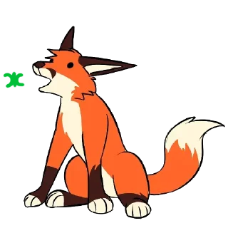 🅱️ emoji Fox Alphabet Telegram sticker 8 of 33