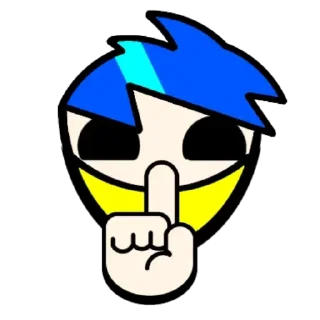 🤫 emoji RABBY PINS Telegram sticker 14 of 30