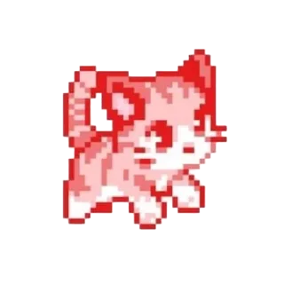😺 emoji red Telegram sticker 12 of 30