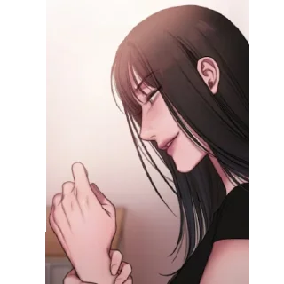☹️ emoji Юна&минджи Telegram sticker 8 of 31
