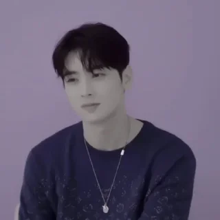 🏷 emoji Cha Eun Woo from:; @helpversace Telegram sticker 12 of 68