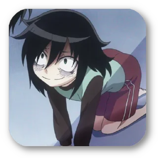 🥴 emoji Yet Another Tomoko Stickerpack Telegram sticker 21 of 109