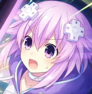 🫧 emoji Neptunia @kiwiys Telegram sticker 23 of 81