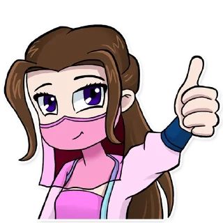 👍 emoji SVSSS українською (art by this_one_lola) Telegram sticker 23 of 37