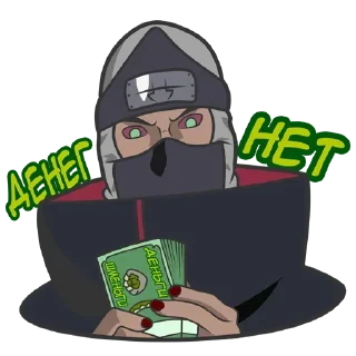 😣 emoji @TVstickers Naruto Telegram sticker 20 of 27