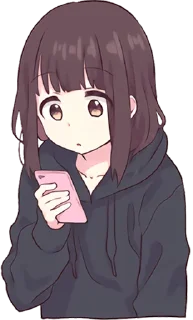 😲 emoji Kurumi Chan Pt.3 @jp_stickers Telegram sticker 15 of 40