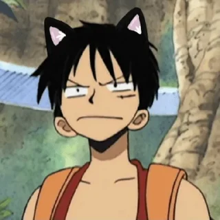 😠 emoji one piece Telegram sticker 22 of 66