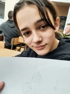 😏 emoji 4 подружки Telegram sticker 2 of 13