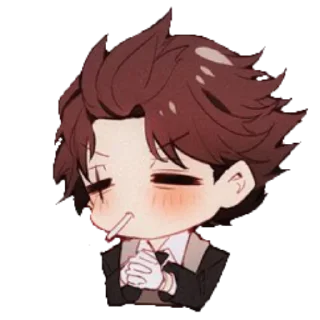 ⭕ emoji Автор артов @_cabbage_2012(твиттер) Telegram sticker 19 of 25
