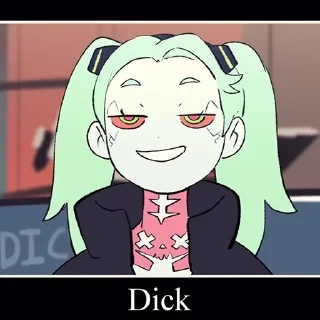 😏 emoji Чумба КиберПсих :: @Kioca Telegram sticker 22 of 45