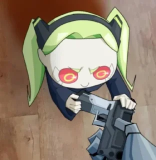 🙂 emoji Чумба КиберПсих :: @Kioca Telegram sticker 6 of 45
