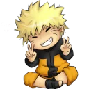 ✌ emoji naruto Telegram sticker 7 of 11