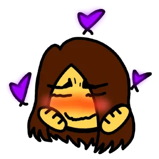 💜 emoji Це що? Telegram sticker 7 of 41
