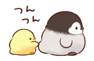😉 emoji Soft and Cute Chicks Collection @softandqt Telegram sticker 19 of 48