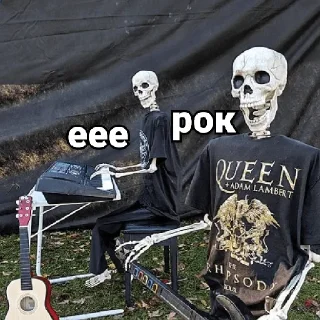 🤘 emoji Несносный скелет Джо Telegram sticker 18 of 67