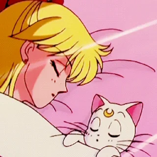 😴 emoji Sailor Moon @hehbaldezh Telegram sticker 9 of 50