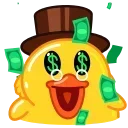 🦆 emoji Киси Telegram sticker 19 of 60