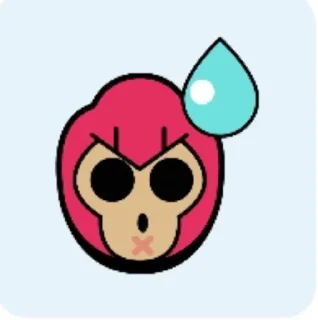 😓 emoji Brawl Stars Telegram sticker 15 of 15