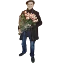 💐 emoji Мопс дядя пёс Telegram sticker 21 of 113