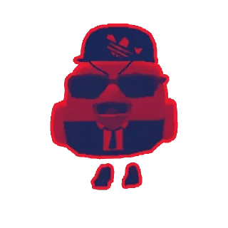 Sticker from Тимофей чикен ган