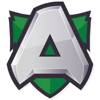 Sticker from @newdota Dota 2 Team Logos