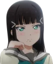 👍 emoji Love Live! Sunshine!! Telegram sticker 24 of 75
