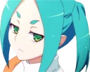 😐 emoji 斧乃木 余接 Telegram sticker 13 of 20