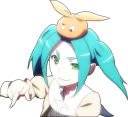 😋 emoji 斧乃木 余接 Telegram sticker 6 of 20