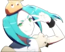 ✌ emoji 斧乃木 余接 Telegram sticker 7 of 20