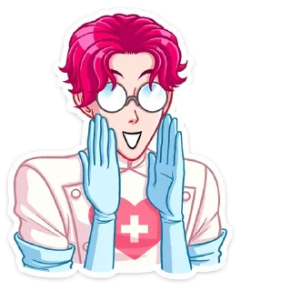 😄 emoji Доктор Валентайн без надписей(@Chuuyanelox) Telegram sticker 7 of 48