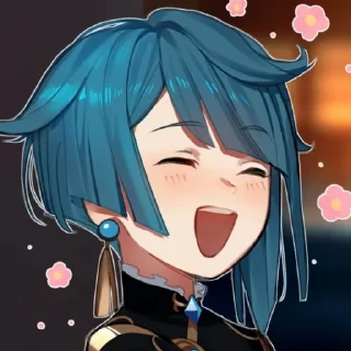 🫧 emoji –   ੈ🌊‧ Xingqiu  ཻུ۪۪ Telegram sticker 14 of 116