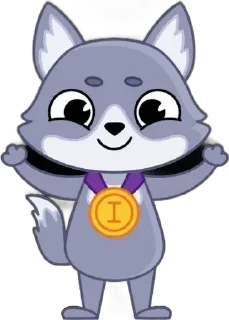 🌟 emoji Волк Васька Telegram sticker 8 of 20