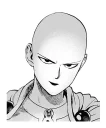 😎 emoji Onepunchman Telegram sticker 18 of 68