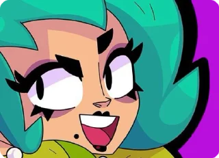 Sticker from Lola brawl Stars🌹