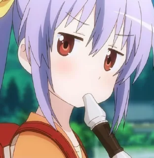 🤨 emoji Renge Chan Telegram sticker 14 of 45