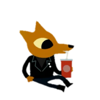☕ emoji Night In The Woods Dialog Telegram sticker 7 of 56