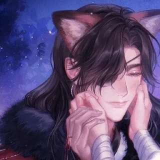 😸 emoji Hua Cheng Telegram sticker 12 of 49