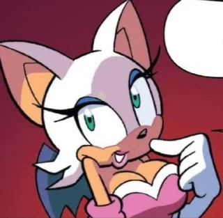 Sticker from 🖤_-Rouge the bat-_🕸️
