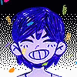 🎉 emoji OMORI @MoiStikiBot Telegram sticker 15 of 120