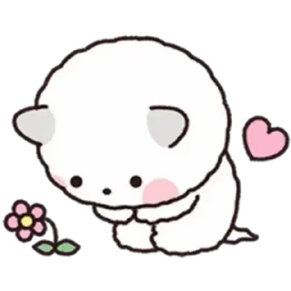 🌸 emoji fluffy Telegram sticker 7 of 30