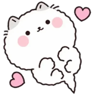 ❤️ emoji fluffy Telegram sticker 16 of 30