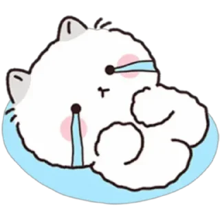 😭 emoji fluffy Telegram sticker 21 of 30