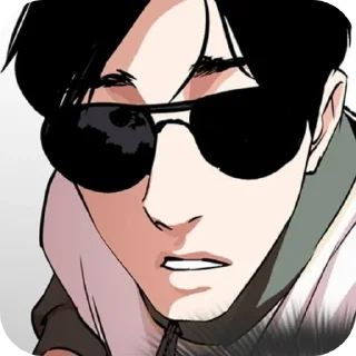 🧐 emoji Пак Чже ву @Lookism_sticks Telegram sticker 6 of 100