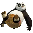 😐 emoji Kung Fu Panda Telegram sticker 7 of 21