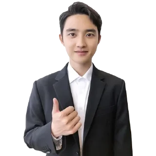 👍 emoji @jonafzan KPOP Kdrama Telegram sticker 12 of 100