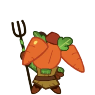 🥕 emoji Carrot Cookie<3 Telegram sticker 22 of 53