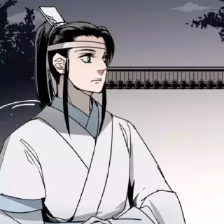😓 emoji lan sizhui manhua Telegram sticker 11 of 57