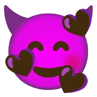 🌟 emoji Весёлый дьяволёнок Telegram sticker 15 of 83