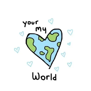 Sticker from lov