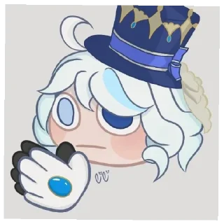 😐 emoji Фурина🌊💍🫂 Telegram sticker 15 of 45
